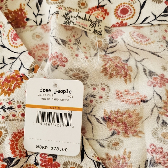 NWT Free People She's Dainty boho bodysuit - Picture 5 of 11